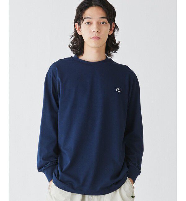 LACOSTE「ベーシックロングスリーブTシャツ / 長袖Tシャツ」|Tシャツ・カットソー|