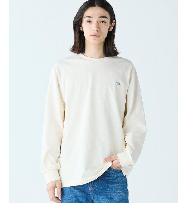 LACOSTE「ベーシックロングスリーブTシャツ / 長袖Tシャツ」|Tシャツ・カットソー|オフホワイト