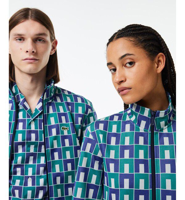 LACOSTE「ロバート・ジョージ オールオーバージップアップ トラックジャケット」|スウェット・ジャージ|