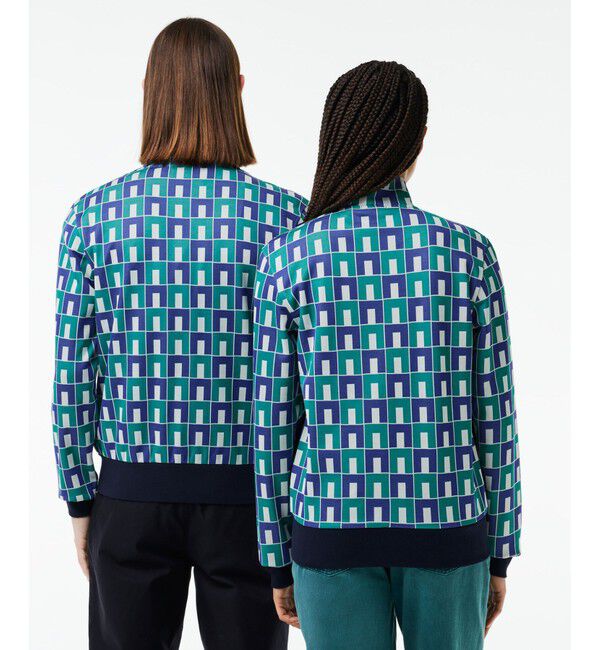 LACOSTE「ロバート・ジョージ オールオーバージップアップ トラックジャケット」|スウェット・ジャージ|