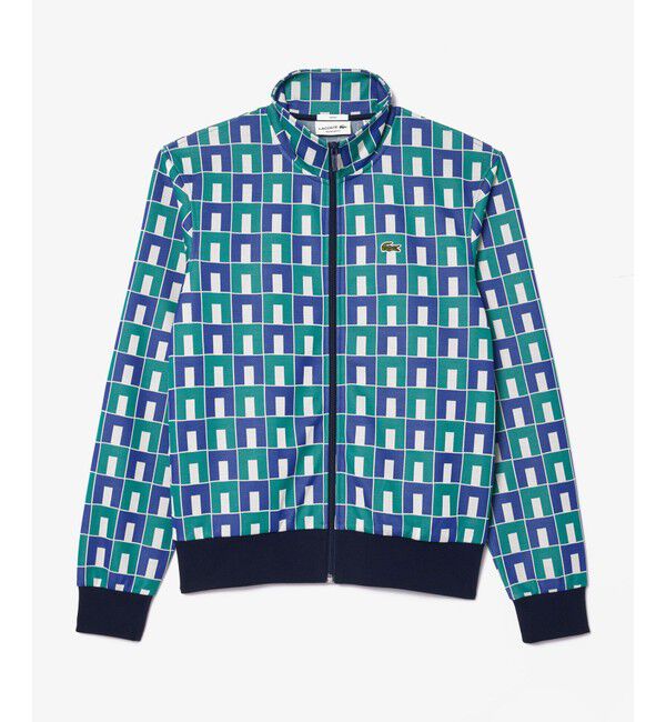 LACOSTE「ロバート・ジョージ オールオーバージップアップ トラックジャケット」|スウェット・ジャージ|
