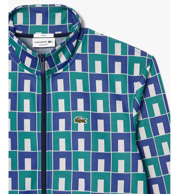 LACOSTE「ロバート・ジョージ オールオーバージップアップ トラックジャケット」|スウェット・ジャージ|