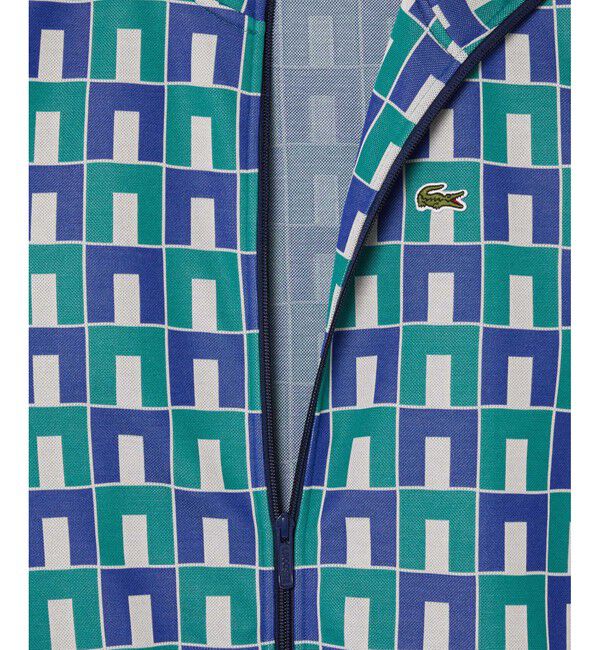 LACOSTE「ロバート・ジョージ オールオーバージップアップ トラックジャケット」|スウェット・ジャージ|