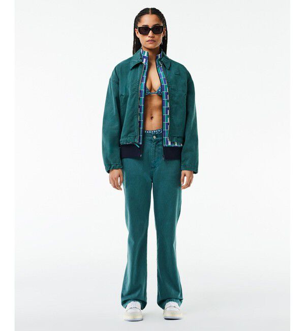 LACOSTE「ロバート・ジョージ オールオーバージップアップ トラックジャケット」|スウェット・ジャージ|