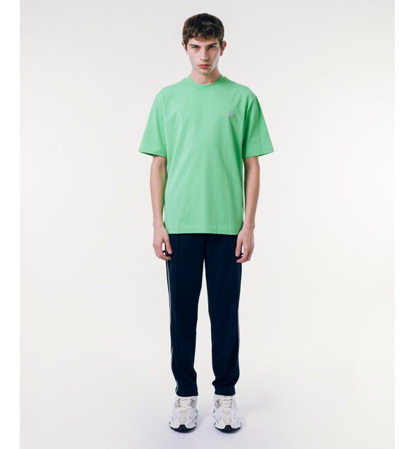LACOSTE「ヘビーウェイト オーバーサイズバックプリントベーシック半袖Tシャツ」|Tシャツ・カットソー|