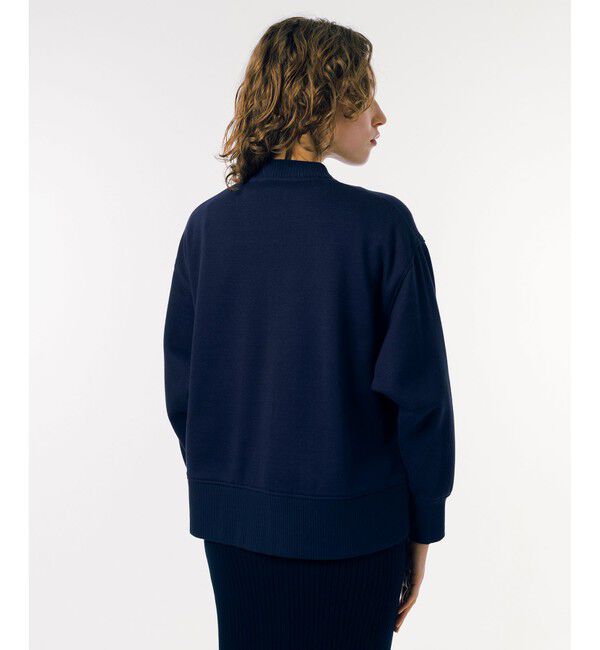 LACOSTE「ドルマンスリーブクルーネックスウェットカーディガン」|カーディガン|