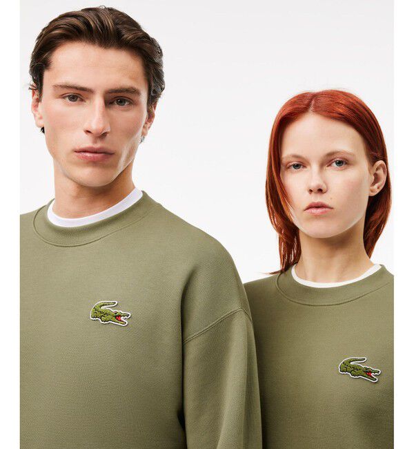 LACOSTE「エッセンシャルクルーネックスウェット トレーナー」|スウェット・ジャージ|
