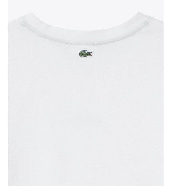 LACOSTE「ワンポイントロゴ刺繍長袖Tシャツ」|Tシャツ・カットソー|