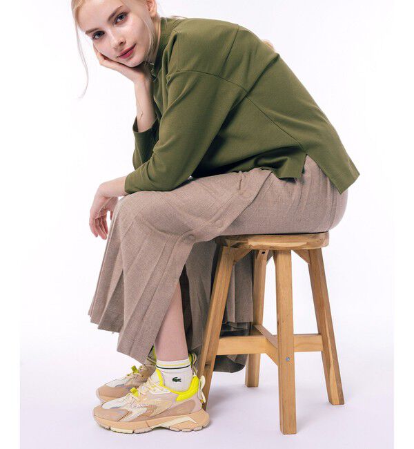 LACOSTE「ウィメンズ L003 NEO TECH 224 1 SFA 厚底スニーカー」|スニーカー|