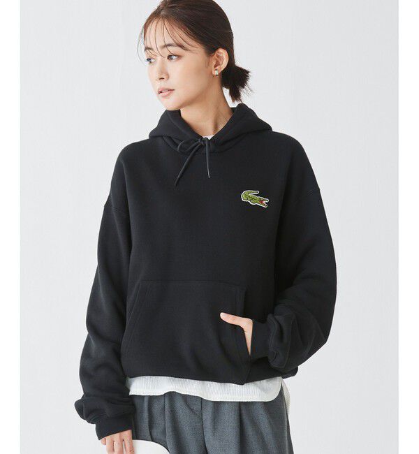 LACOSTE「オーバーサイズ エッセンシャルスウェットフーディー / スウェットパーカー」|パーカー|