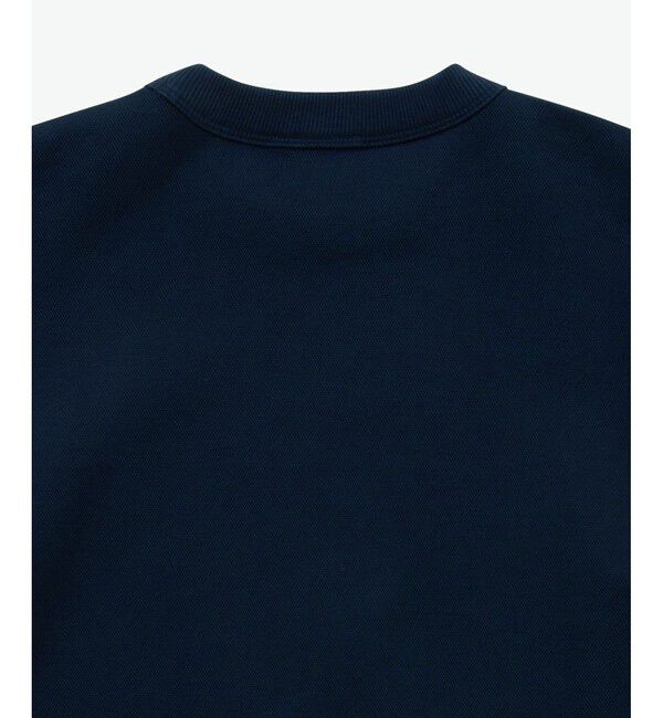 LACOSTE「ワントーンクルーネック 鹿の子ニット / 鹿の子スウェット」|スウェット・ジャージ|