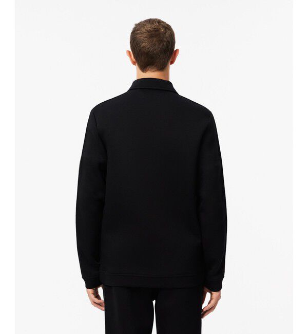 LACOSTE「ダブルフェイススウェットジップジャケット / ジップアップブルゾン」|ブルゾン・スタジャン|