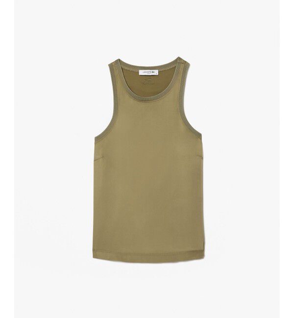 LACOSTE「サテンタンクトップ」|シャツ・ブラウス|