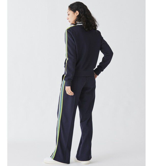 LACOSTE「ショルダーニットテーピング ショートトラックジャケット」|スウェット・ジャージ|