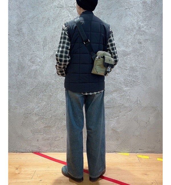 LACOSTE「撥水 防風 2WAY 袖 着脱可 キルティング ナイロンダウンジャケット / キルティングベスト」|ブルゾン・スタジャン|