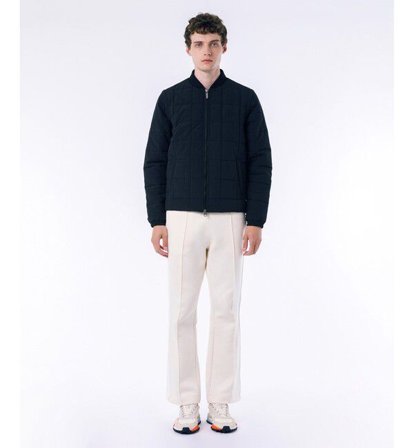 LACOSTE「撥水 防風 2WAY 袖 着脱可 キルティング ナイロンダウンジャケット / キルティングベスト」|ブルゾン・スタジャン|