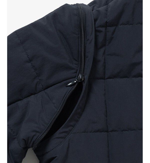 LACOSTE「撥水 防風 2WAY 袖 着脱可 キルティング ナイロンダウンジャケット / キルティングベスト」|ブルゾン・スタジャン|