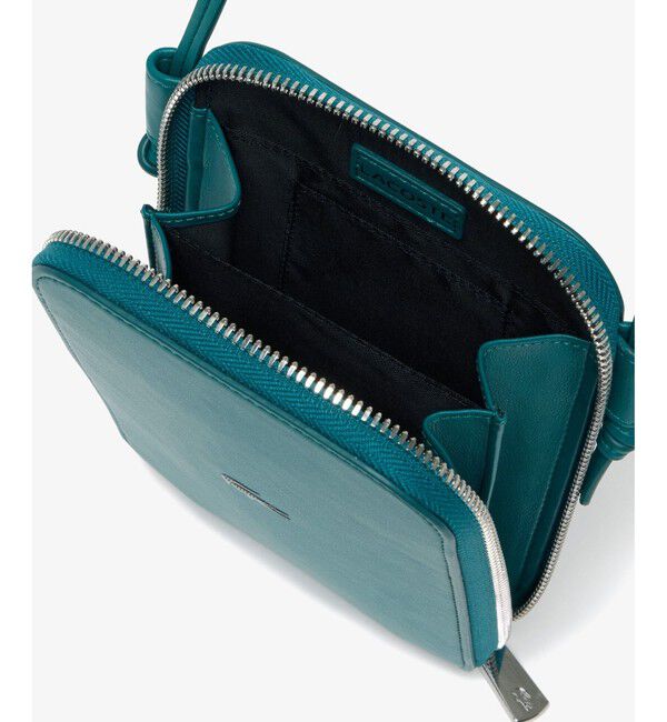 LACOSTE「ワンポイントワニロゴスマホポーチ Size: 11.5 x 18.5 x 2cm」|その他|