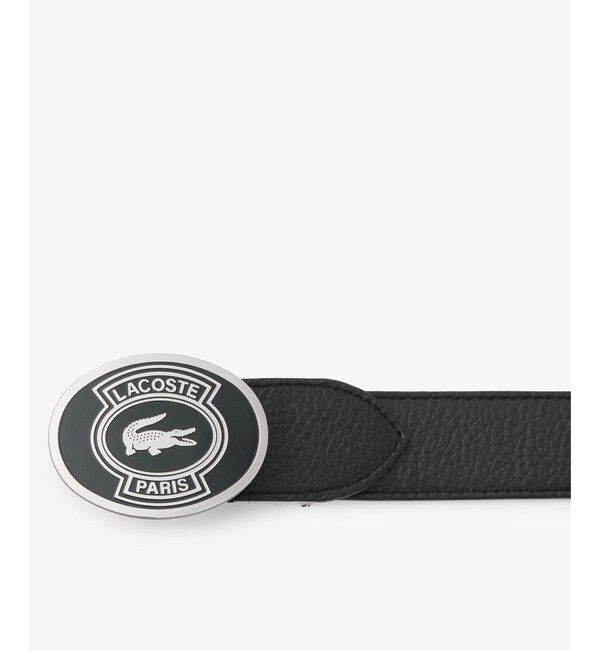 LACOSTE「オーバーサイズエンブレムバックルベルト」|ベルト|