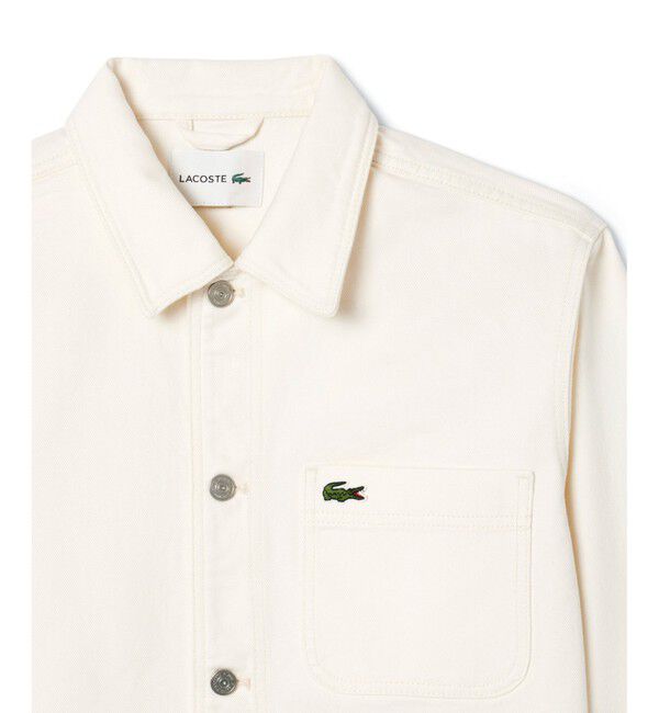 LACOSTE「ヘビーオンスデニムジャケット」|シャツ・ブラウス|