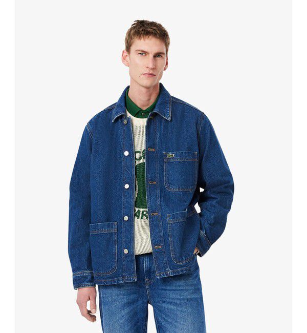 LACOSTE「ヘビーオンスデニムジャケット」|シャツ・ブラウス|