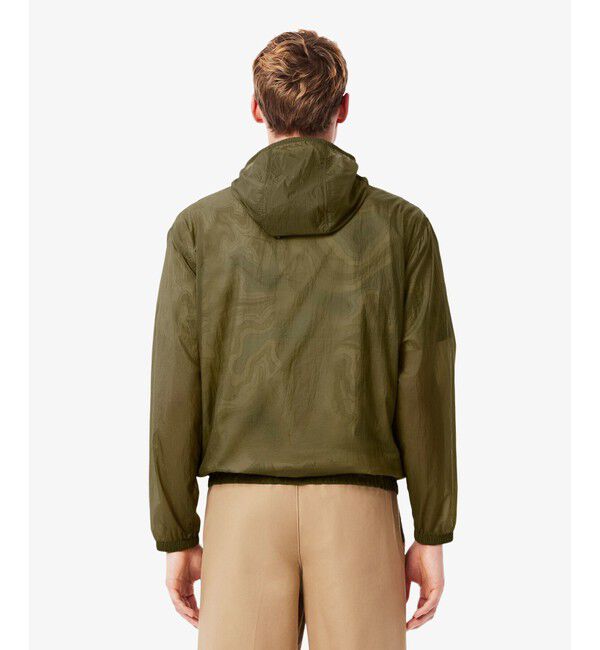 LACOSTE「ワッシャーナイロンパッカブルフードジャケット」|その他|