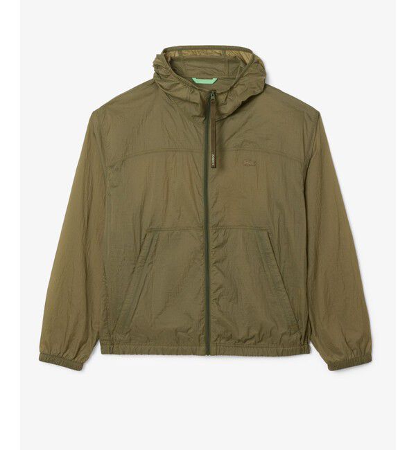 LACOSTE「ワッシャーナイロンパッカブルフードジャケット」|その他|