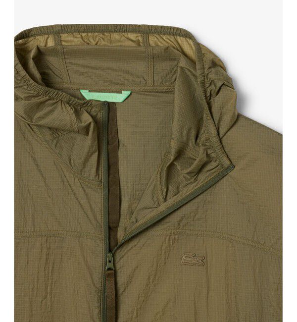 LACOSTE「ワッシャーナイロンパッカブルフードジャケット」|その他|