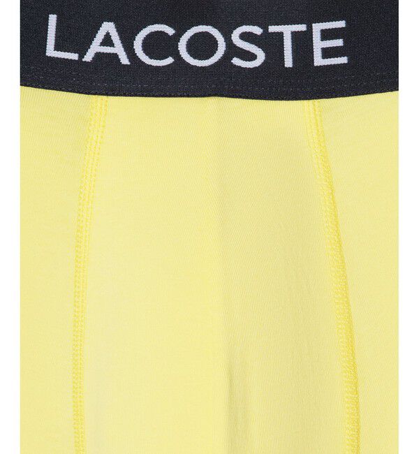 LACOSTE「３パックプリントストレッチコットントランクボクサーショーツ / ボクサーパンツ」|インナー|