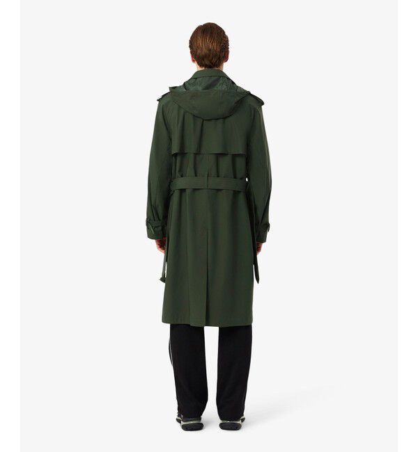 LACOSTE「撥水防風トレンチコート」|トレンチコート|