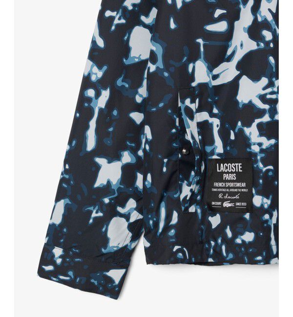 LACOSTE「撥水 防風 メッシュライニング オールオーバーテクニカルジップジャケット」|その他|