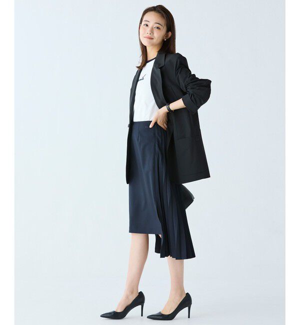 LACOSTE「撥水 ストレッチタフタ テクニカルテーラードジャケット」|テーラードジャケット|