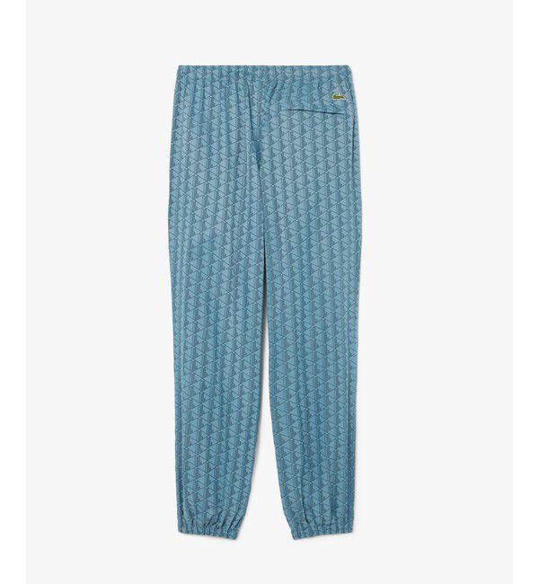 LACOSTE「モノグラムジャカード撥水トラックパンツ」|その他|