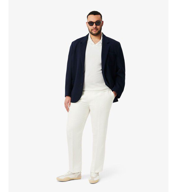 LACOSTE「オープンカラーポロシャツ」|ポロシャツ|