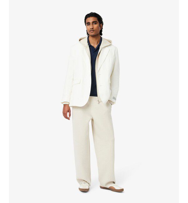 LACOSTE「オープンカラーポロシャツ」|ポロシャツ|