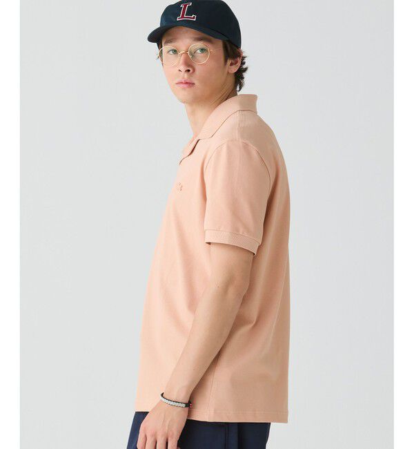 LACOSTE「オープンカラーポロシャツ」|ポロシャツ|