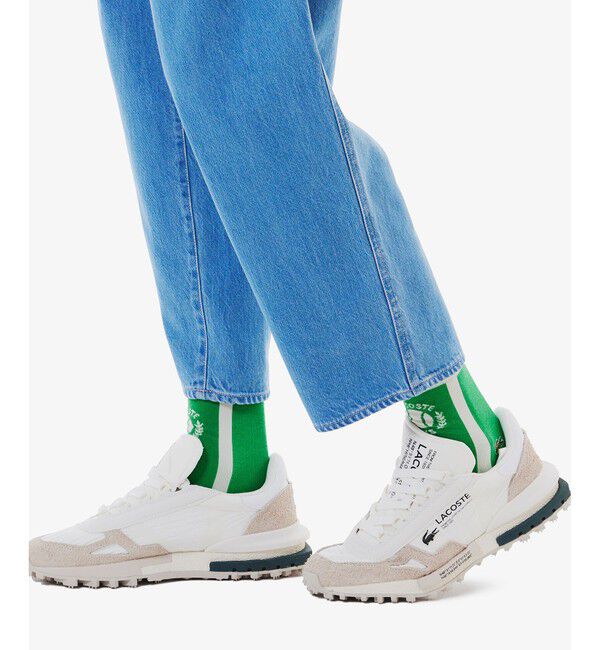 LACOSTE「テニスボールジャカードソックス」|ソックス|