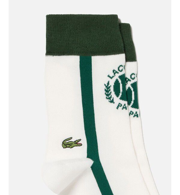 LACOSTE「テニスボールジャカードソックス」|ソックス|