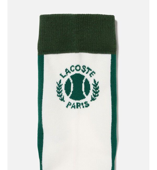 LACOSTE「テニスボールジャカードソックス」|ソックス|