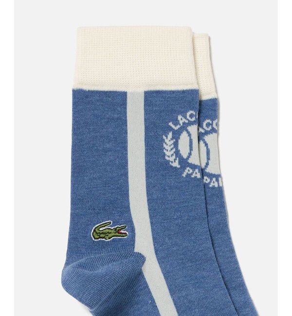 LACOSTE「テニスボールジャカードソックス」|ソックス|