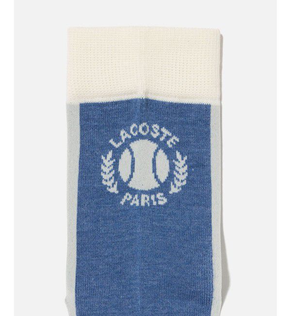 LACOSTE「テニスボールジャカードソックス」|ソックス|