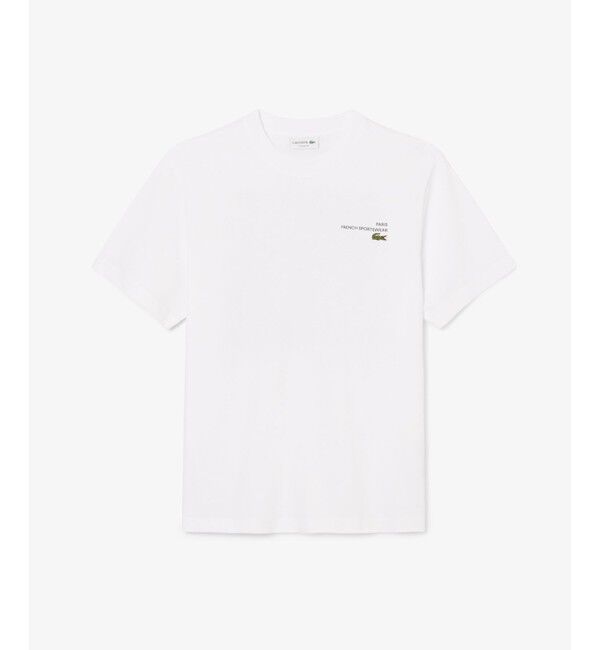 LACOSTE「オーディエンスバックプリントTシャツ」|Tシャツ・カットソー|