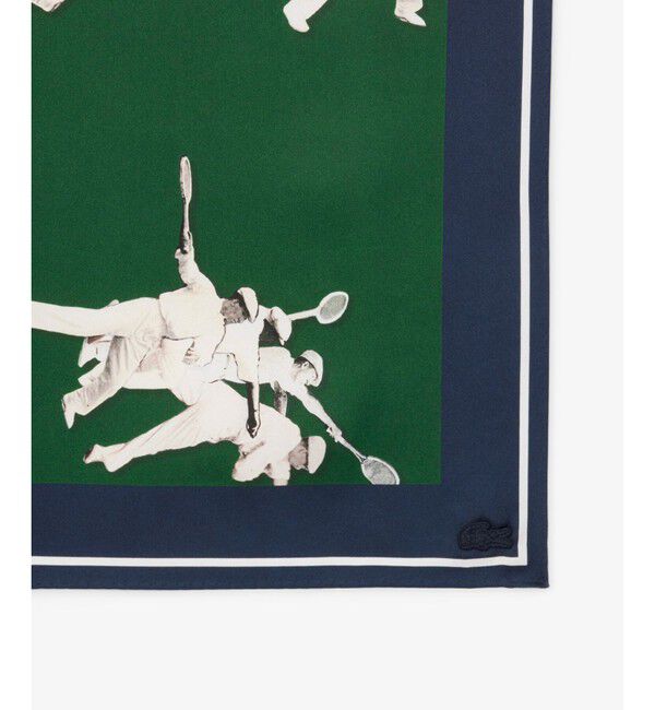 LACOSTE「ルネ・ラコステシルクスカーフ」|バンダナ・スカーフ|