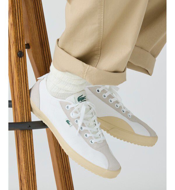 LACOSTE「メンズ BACKSLAM 125 5 CMA」|スニーカー|ホワイト