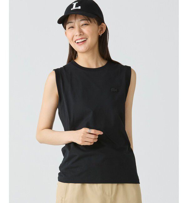 LACOSTE「ノースリーブTシャツ」|Tシャツ・カットソー|