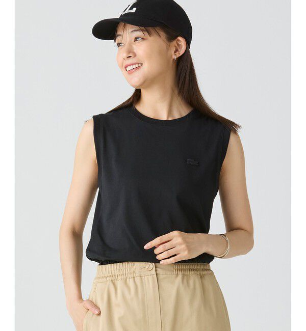 LACOSTE「ノースリーブTシャツ」|Tシャツ・カットソー|