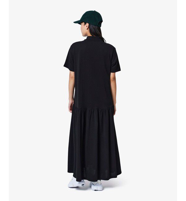 LACOSTE「ローウエストポロドレス マキシ丈ワンピース」|ワンピース|