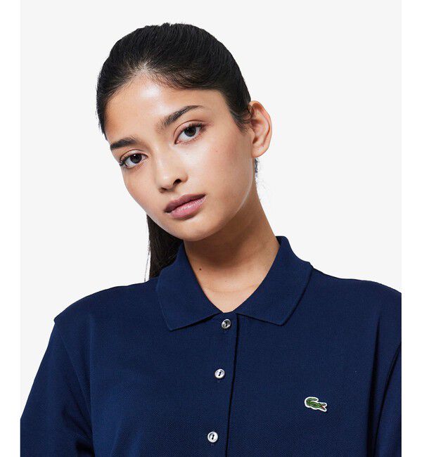 LACOSTE「ローウエストポロドレス マキシ丈ワンピース」|ワンピース|