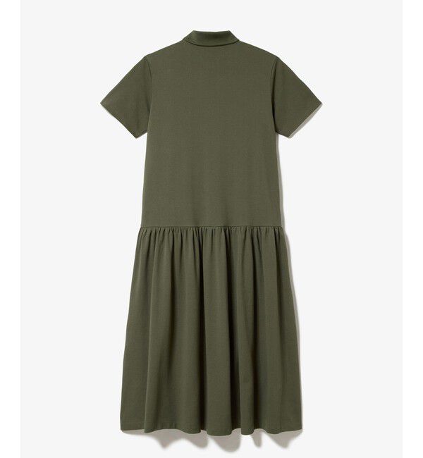 LACOSTE「ローウエストポロドレス マキシ丈ワンピース」|ワンピース|