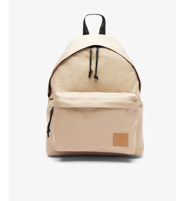 LACOSTE「カジュアルクロック デイパック / バックパック リュック」|リュック|ベージュ